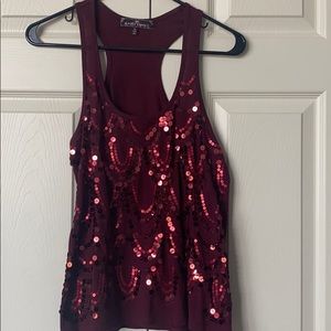 Almost Famous racerback top